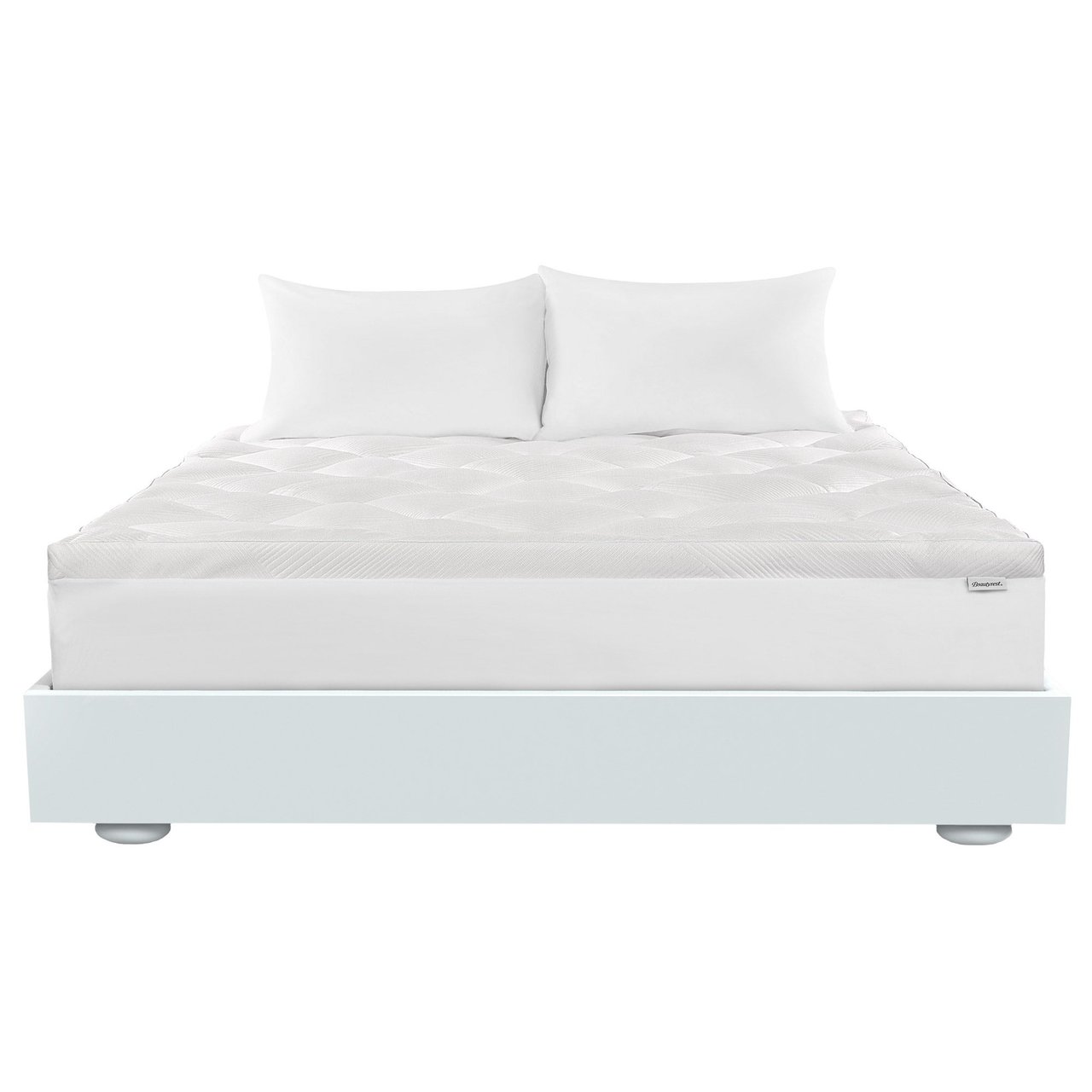 Beautyrest Cooling Pillow Top King Mattress Topper
