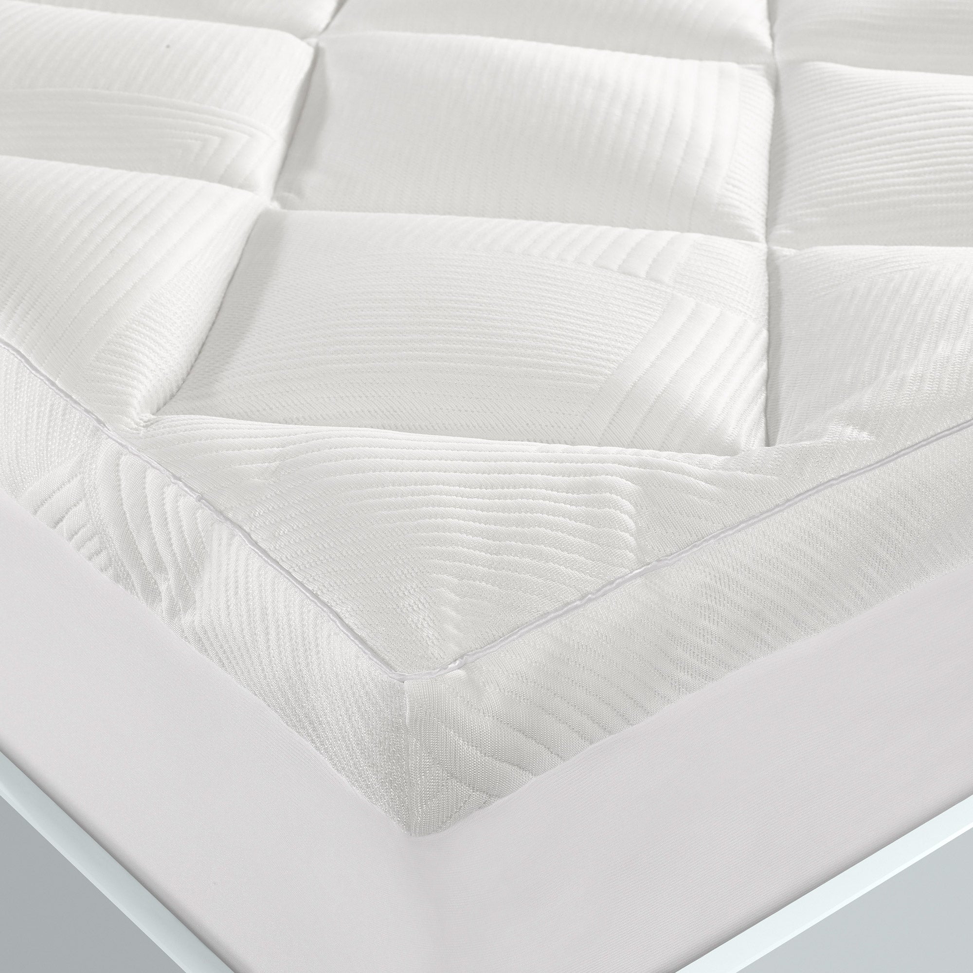 Beautyrest Cooling Pillow Top Queen Mattress Topper
