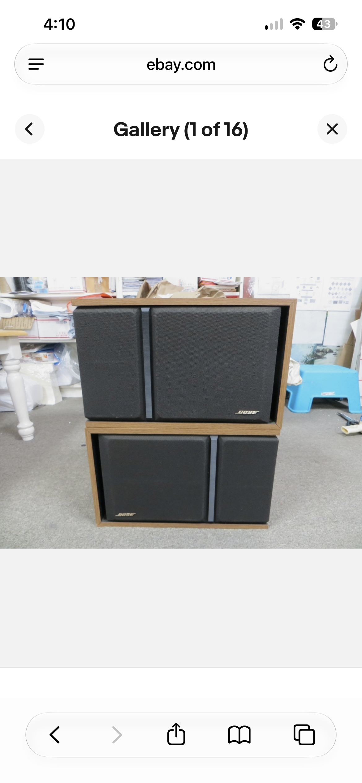 Bose 301 Series III Speakers
