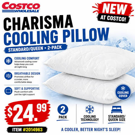 Charisma Cooling Pillow - Queen