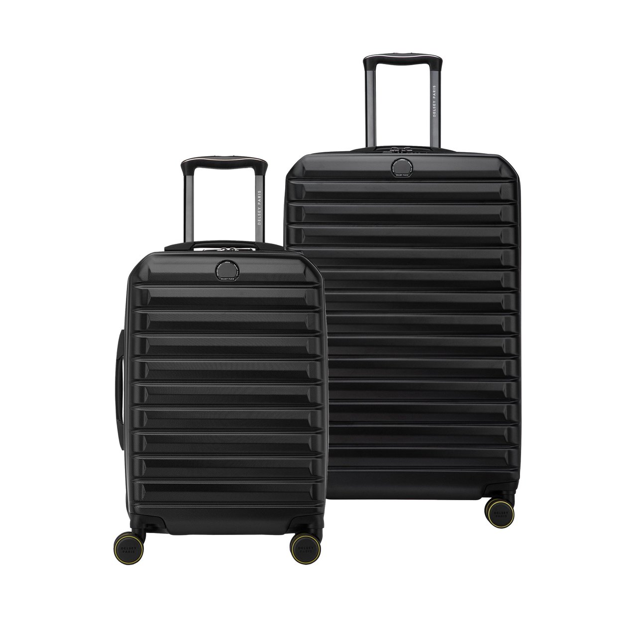 Delsey 2 Piece Luggage Hardside Set Black or Teal