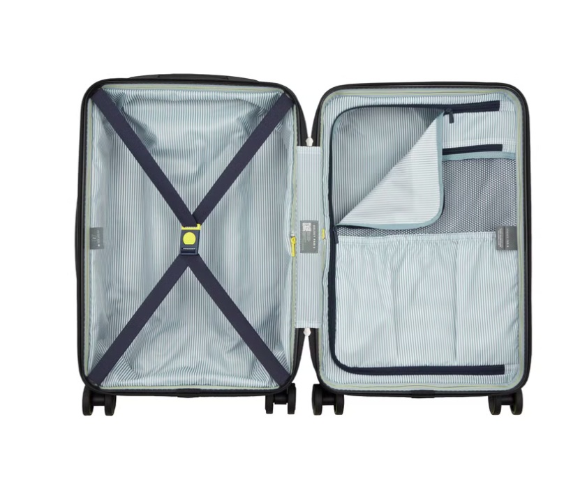 Delsey Paris 2-Piece Hardside Luggage Set, Black
