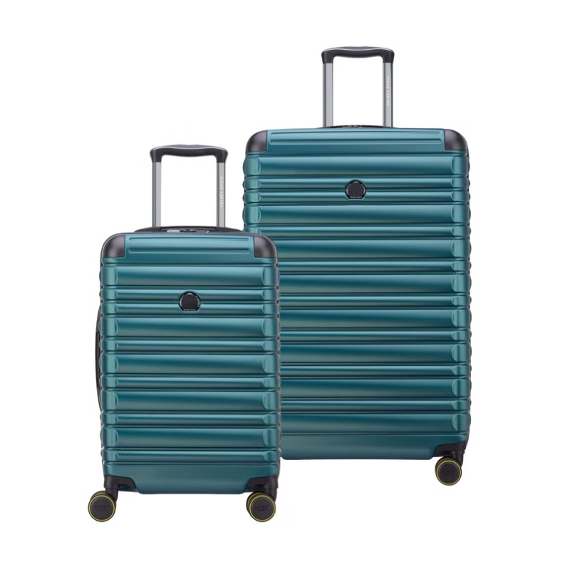Delsey Paris 2-Piece Hardside Luggage Set, Teal