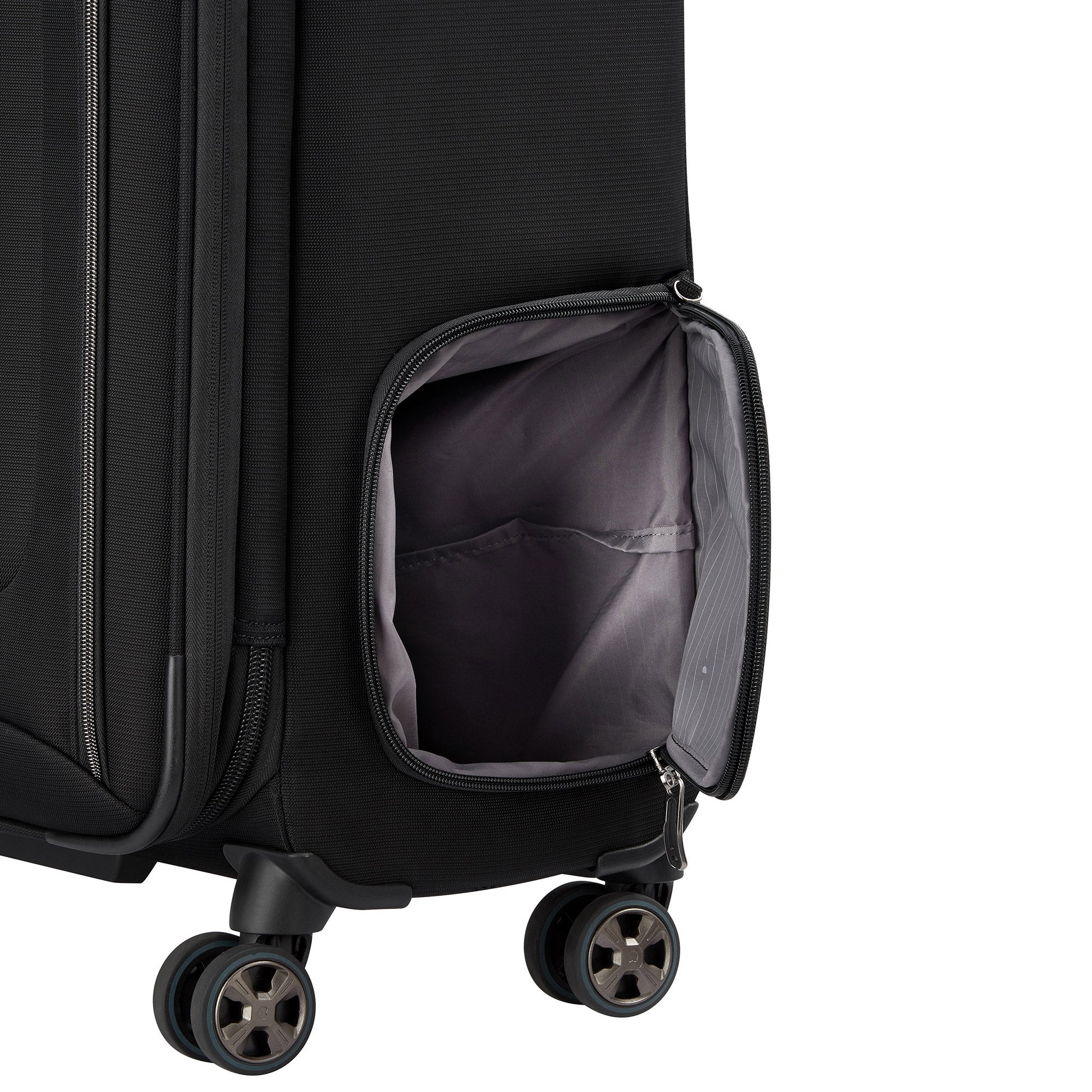 Delsey 2-Piece Soft Side Luggage Set, Black or Blue