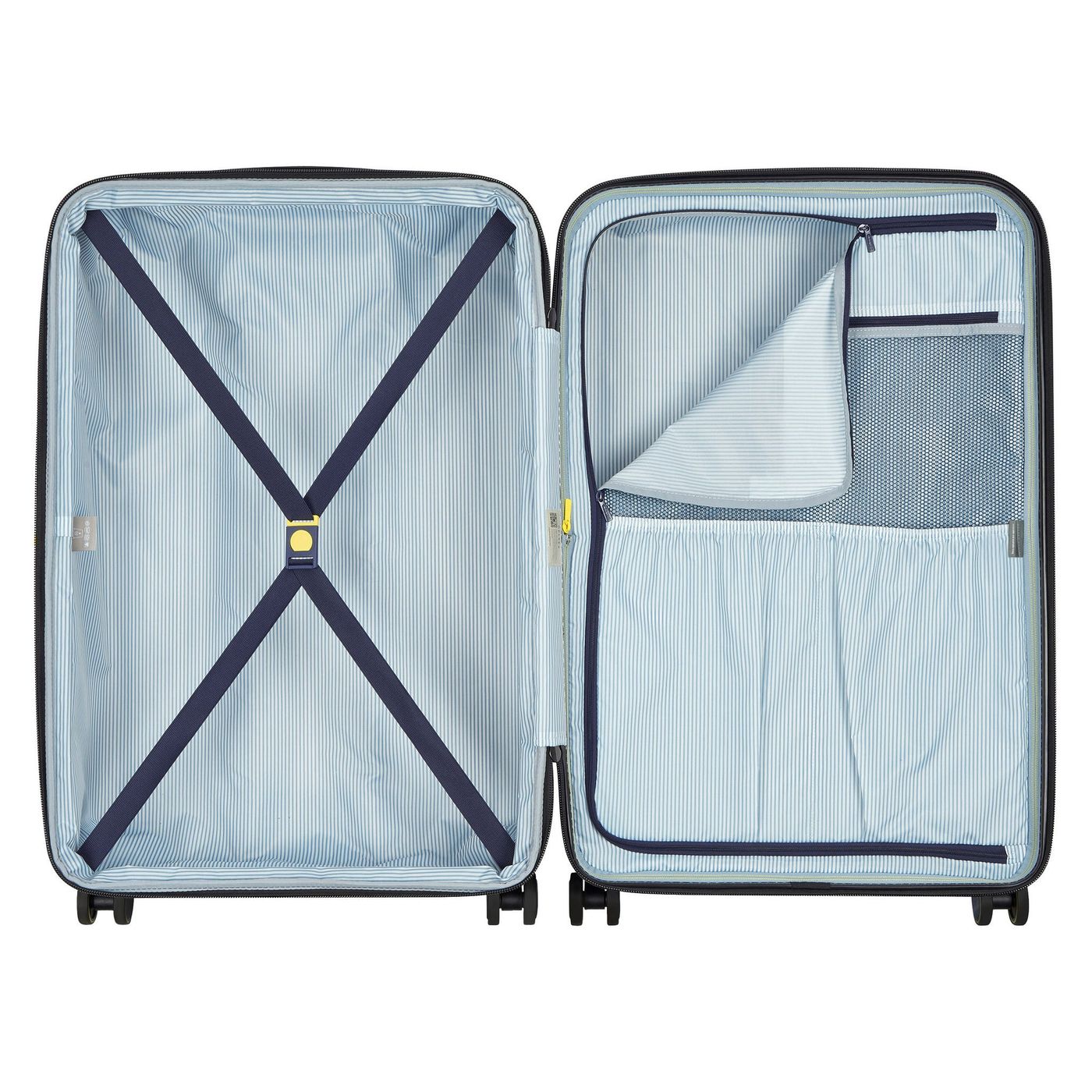 Delsey Paris Accelerate 2-Piece 30" & 22" Carry-On Hardside Luggage Set In Gray