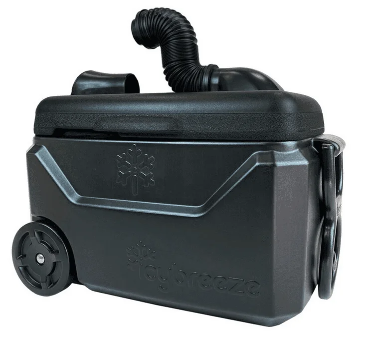 IcyBreeze Pro Cooler with 2 Batteries / Charger