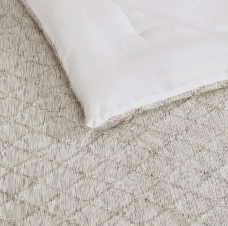 Jennifer Adams Yarn Dyed Comforter Set, 3-Piece King