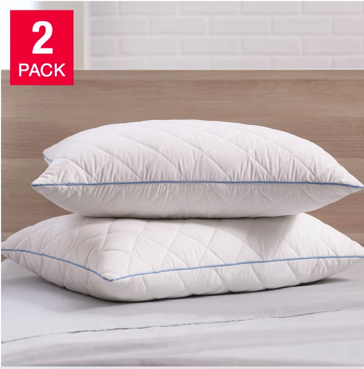TheraLuxe by Therapedic Triple Cooling Pillow, 2 Pk - King